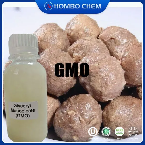 Monooleato de glicerila emulsificante em aplicação de carne CAS 111-03-5 GMO