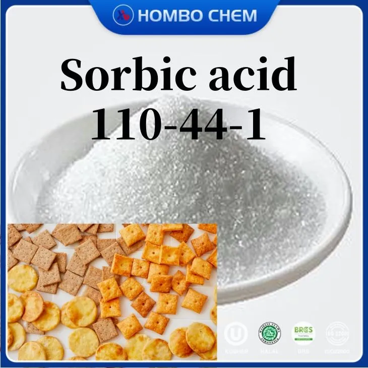 Sorbic Acid 110-44-1 Favorable Price For Crackers
